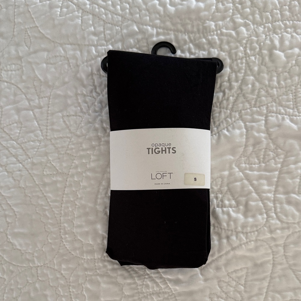 LOFT Classic Black Tights